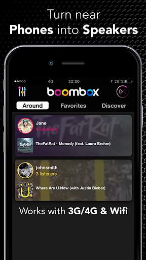 BOOMBOX Music Syncing screenshot 8