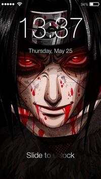 Naruto Sharingan Eyes Wallpaper Password AppLock screenshot 1