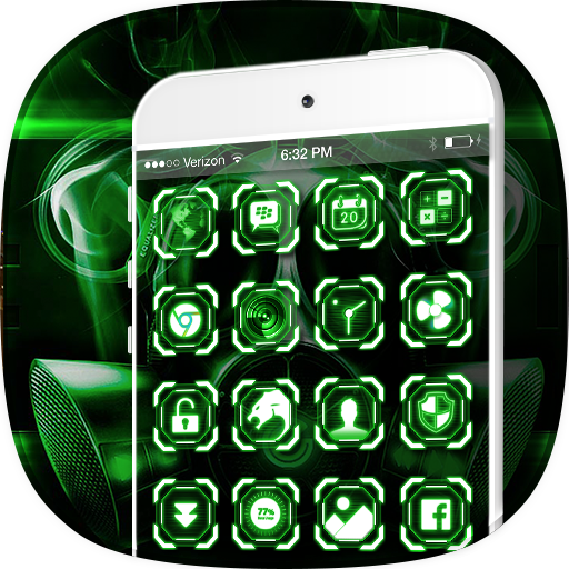 Theme Evil Tech Virus icon