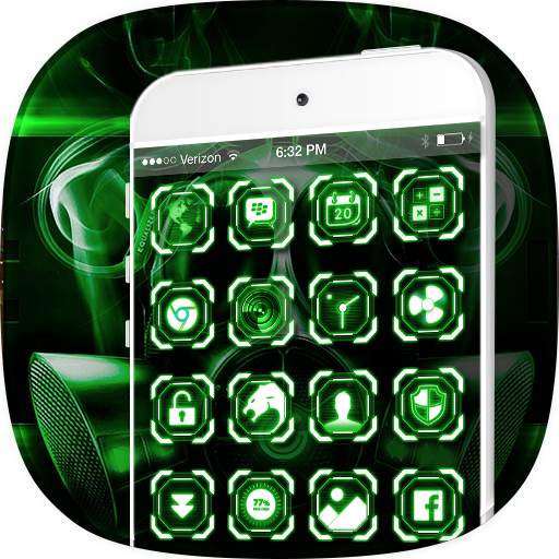 Theme Evil Tech Virus 1.1.5