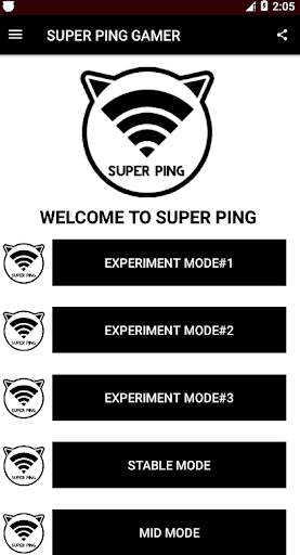 SUPER PING - Anti Lag For Mobi screenshot 2
