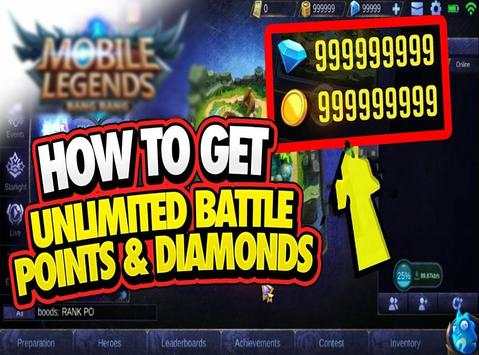 Tips for Mobile Legend Bang bang Diamonds screenshot 1