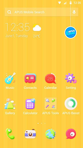 Jurassic-APUS Launcher theme screenshot 1