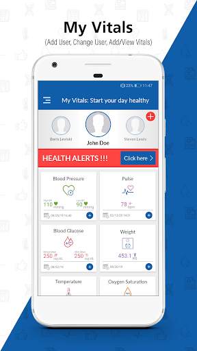 My Vitals screenshot 1