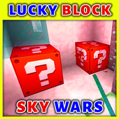 Lucky Block Sky Wars in Minecraft icon