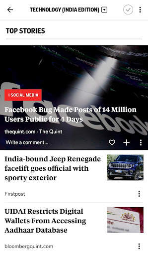 Flipboard Briefing स्क्रीनशॉट 2