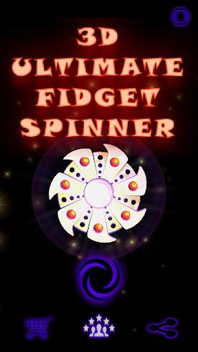 Fidget Spinner 3D - Free Games 2021 screenshot 1