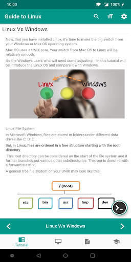 Guide to Linux - Terminal, Tutorials, Commands screenshot 5