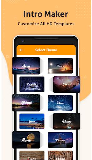 Intro Maker With Music – Animated Text Video screenshot 1