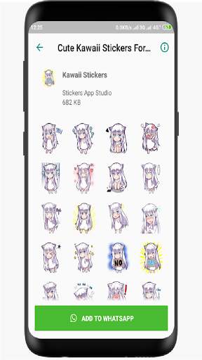 Cute Kawaii Stickers For Whatsapp screenshot 5