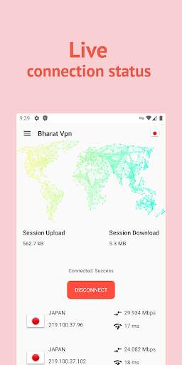 Bharat VPN A high speed : Ultra-secure VPN India screenshot 2