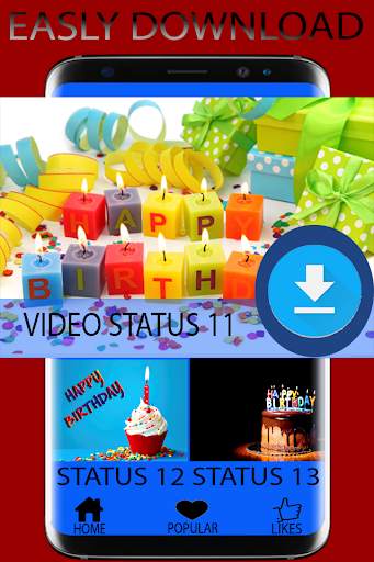 Birthday Video Status screenshot 1
