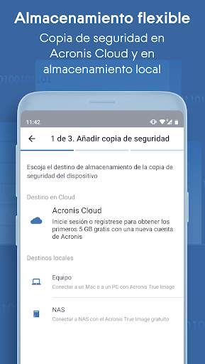 Acronis True Image: Mobile screenshot 2
