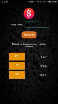 YouTube Earning Calculator screenshot 1