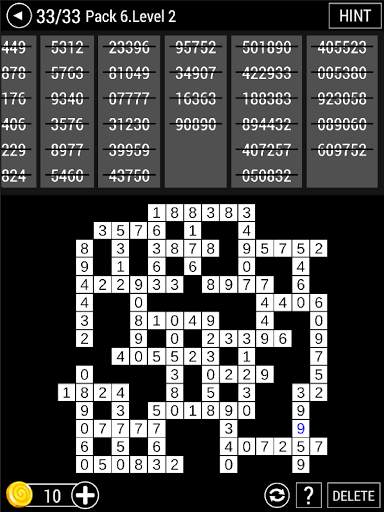 Number Crosswords скриншот 8