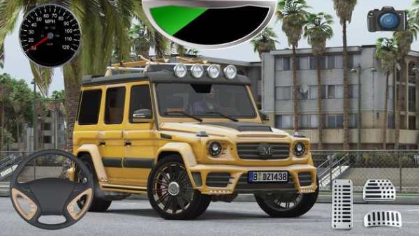 Driving G63 SUV Car Simulator स्क्रीनशॉट 1