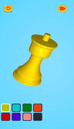 Chess WoodTurning 3D Simulator screenshot 2