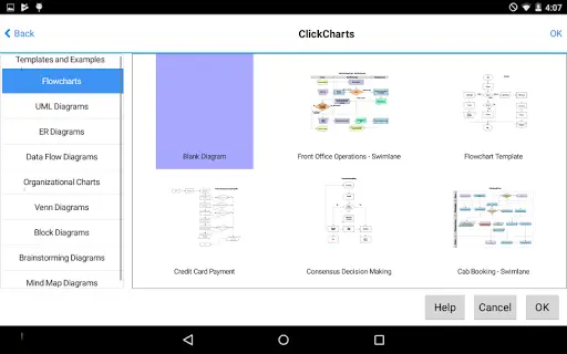 ClickCharts Flowcharts screenshot 1