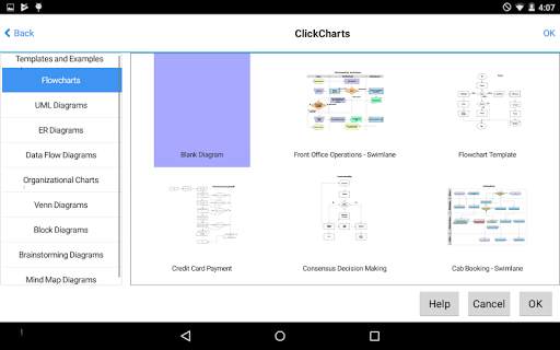 ClickCharts Flowcharts screenshot 1