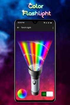 Color Flashlight on Call & SMS : Torch LED Flash screenshot 3