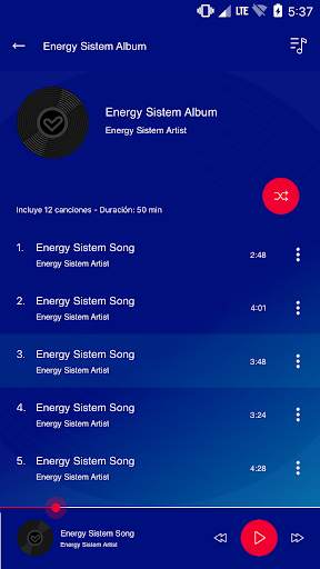 My music screenshot 2