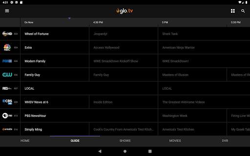 Glo TV screenshot 2