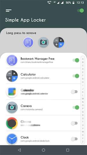 Fingerprint App Locker screenshot 7