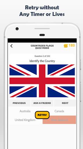 World GK Quiz Game - Flags Maps Currency Geography screenshot 3