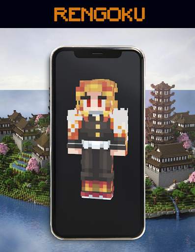 Skins Kimetsu For Minecraft Yaiba screenshot 8