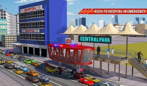 Fire Rescue Gyroscopic Bus: City Ambulance Driver screenshot 7