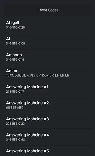 A to Z Cheats screenshot 2