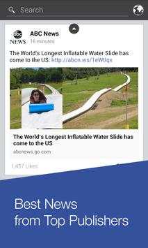 Fast Best News for Facebook screenshot 1