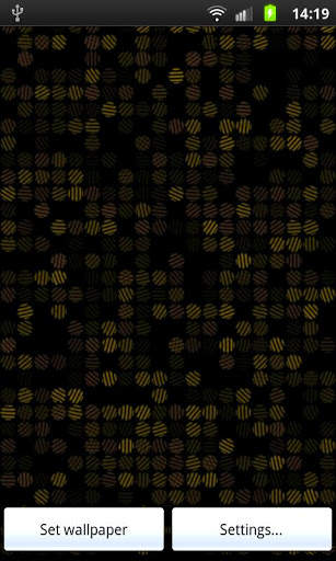 Glimmer Live Wallpaper screenshot 1