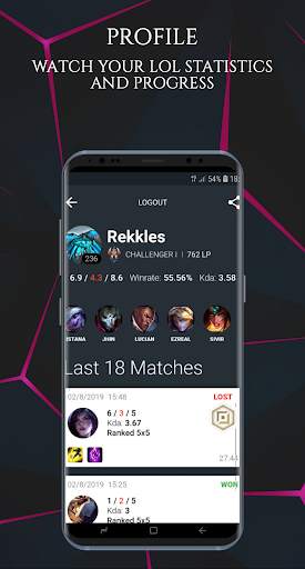 LcL - LoL Counter Live: Runes, Builds and more 7 تصوير الشاشة