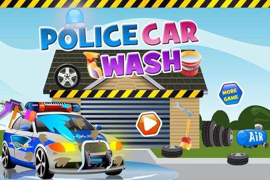 Police Car - Wash Games screenshot 1