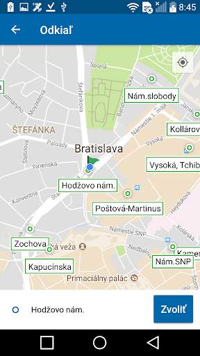 Cestovné poriadky CP screenshot 4