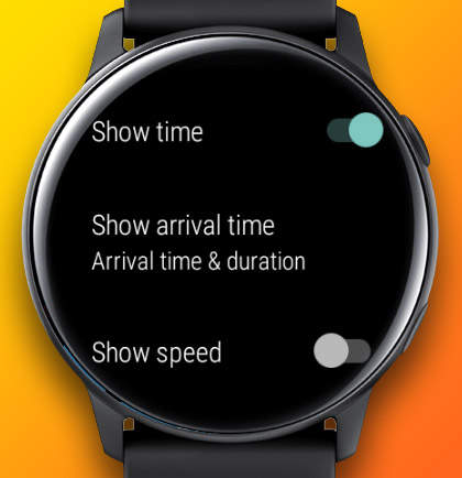Navigation Pro: Google Maps Navi on Samsung Watch screenshot 10