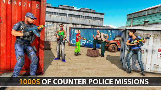 Police Fps Shooting Gun Games screenshot 5
