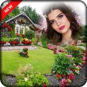 Garden photo frame photo editor | photo mixer 1.0