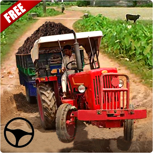 ikon Tractor Trolley: Offroad Driving Tractor Trolley