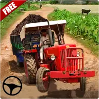 Tractor Trolley: Offroad Driving Tractor Trolley