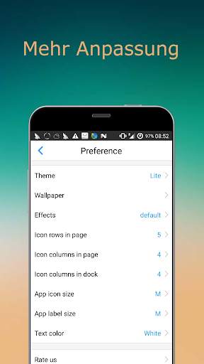 iLauncher X - iOS Thema  iPhone Launcher screenshot 4