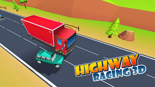 Highway Racing 3D 1 تصوير الشاشة