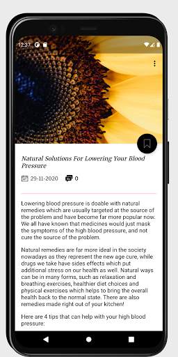 How to Reduce Blood Pressure | Blood pressure App screenshot 3
