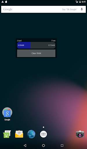 One Touch RAM Cleaner Widget screenshot 5