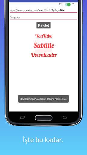 YouTube Subtitle Downloader screenshot 5