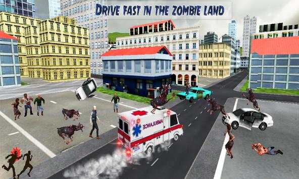 Ambulance Rescue Drive: Zombie screenshot 6