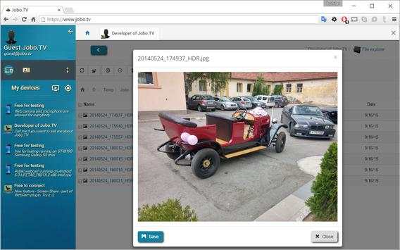 Security web camera screenshot 12