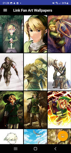 Link Fan Art Wallpaper e Fotos screenshot 2