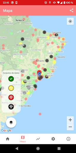 Influenza Radar - Influenza do Radar screenshot 2